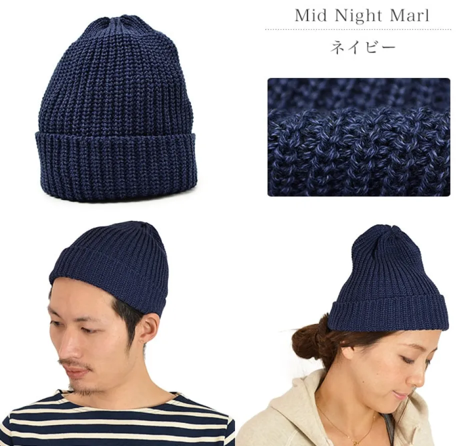 Hats^HIGHLAND 2000 / Short cotton knitted cap
