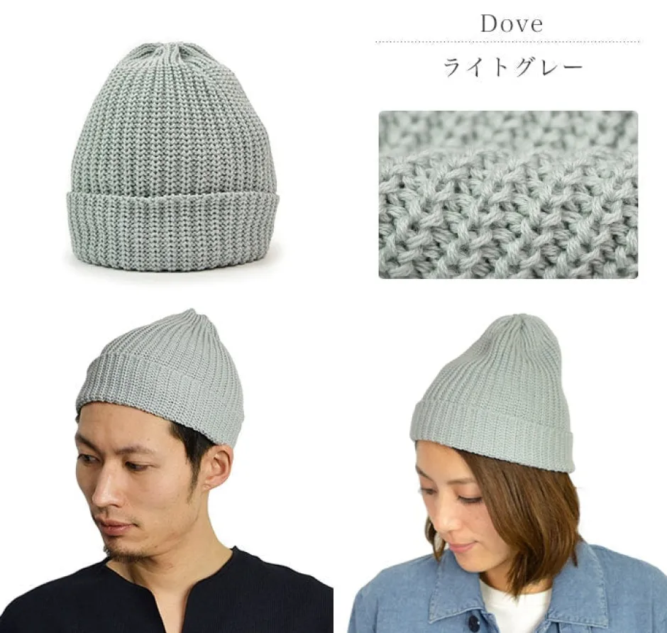 Hats^HIGHLAND 2000 / Short cotton knitted cap