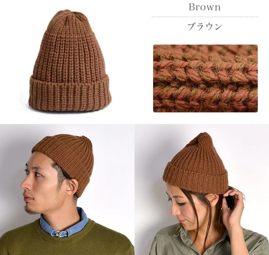Hats^HIGHLAND 2000 / Short Merino Alpaca Knits Cap
