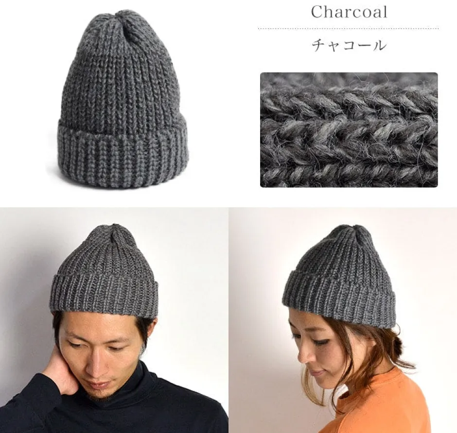 Hats^HIGHLAND 2000 / Short Merino Alpaca Knits Cap