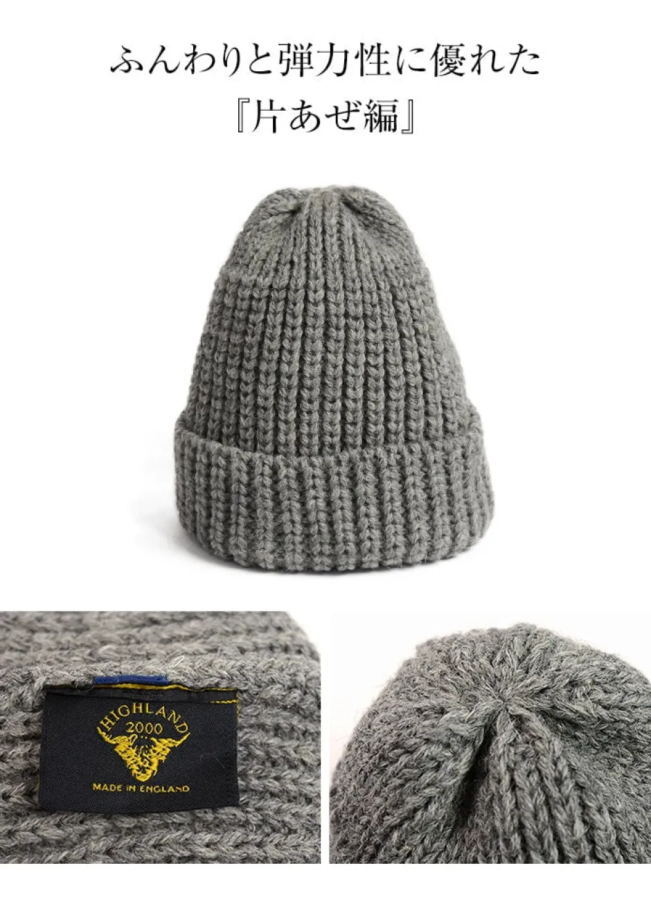 Hats^HIGHLAND 2000 / Short Wool Knits Cap