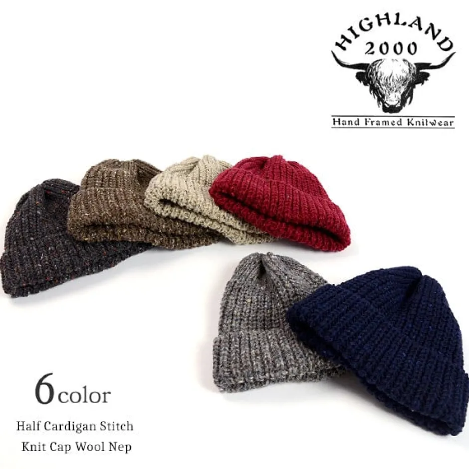 Hats^HIGHLAND 2000 / Short Wool Knits Cap