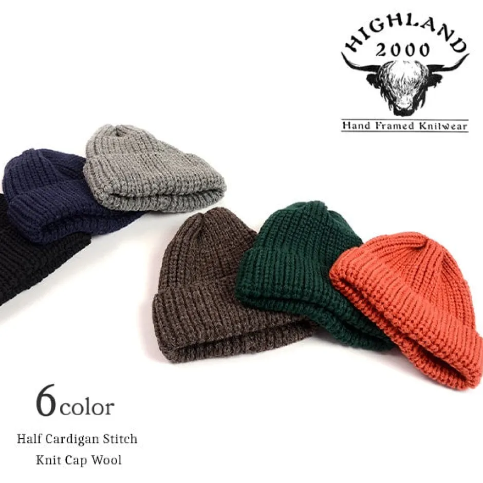 Hats^HIGHLAND 2000 / Short Wool Knits Cap