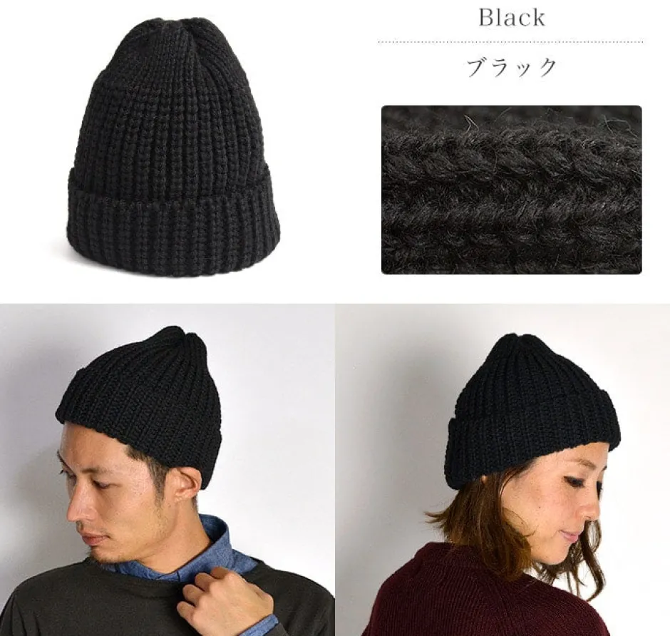 Hats^HIGHLAND 2000 / Short Wool Knits Cap