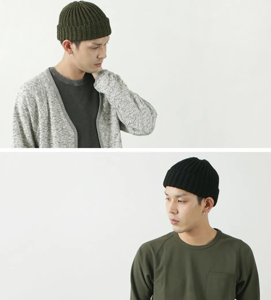 Hats^HIGHLAND 2000 / Very Short Merino Wool Knit Cap