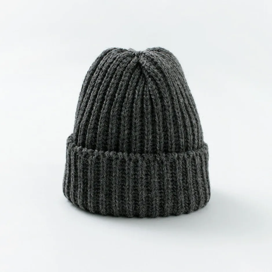 Hats^HIGHLAND 2000 / Very Short Merino Wool Knit Cap
