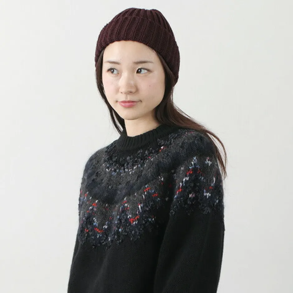 Hats^HIGHLAND 2000 / Very Short Merino Wool Knit Cap