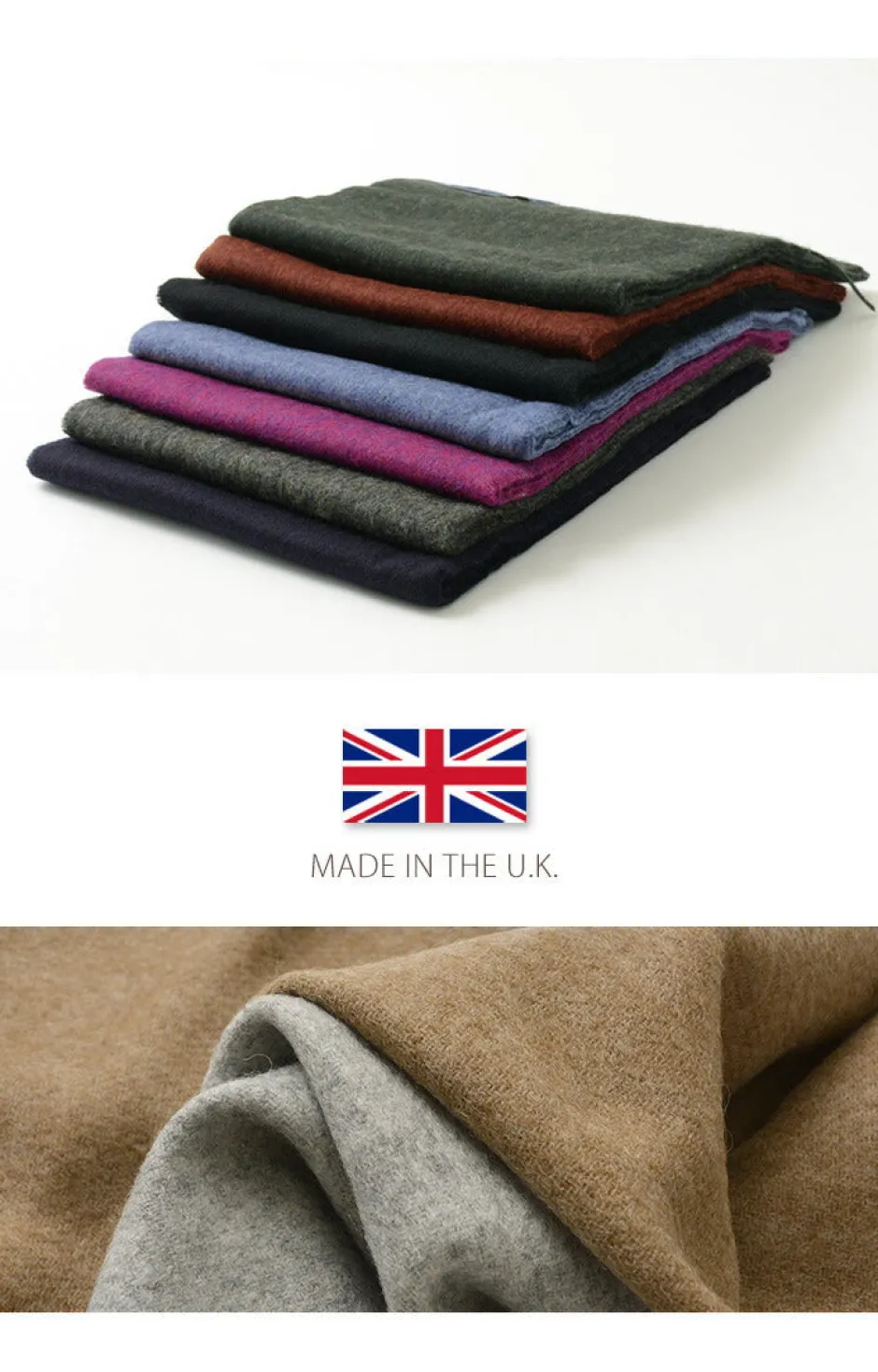 Scarfs^HIGHLAND TWEEDS / Lamb Wool Scarf