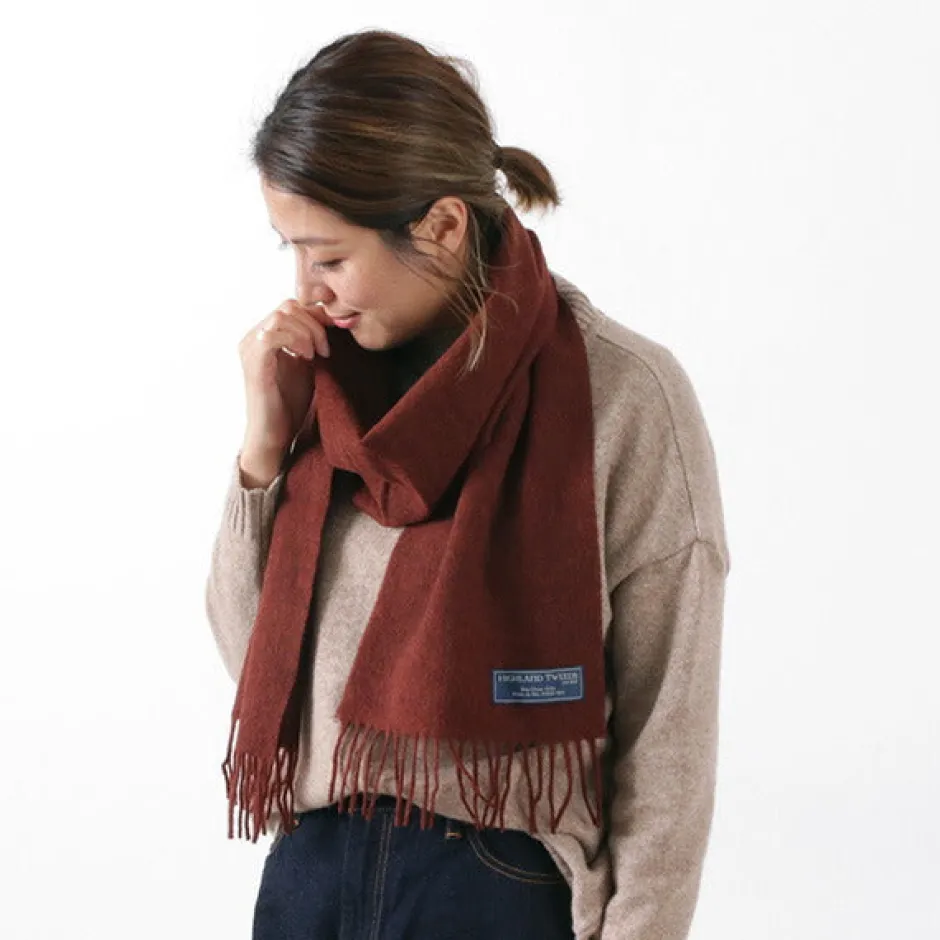 Scarfs^HIGHLAND TWEEDS / Lamb Wool Scarf