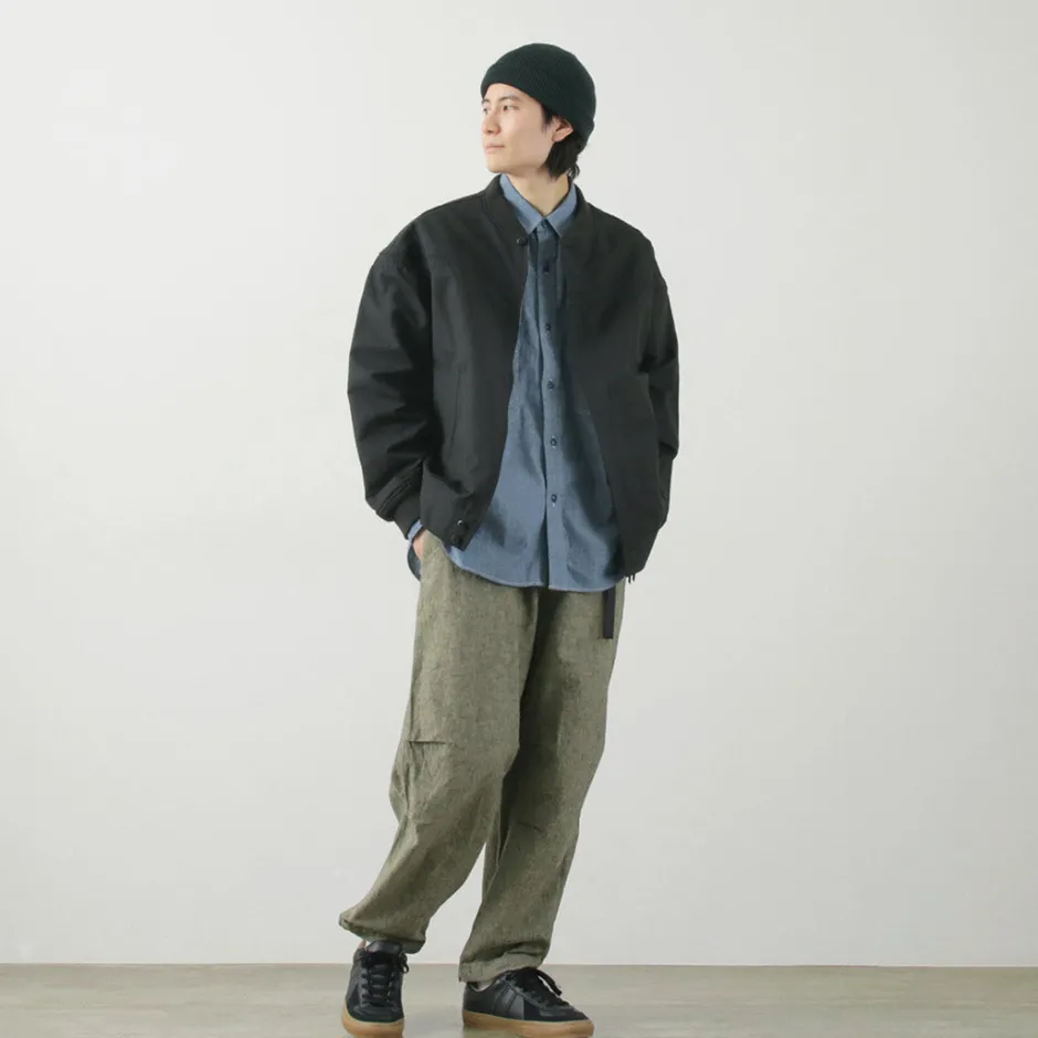 Trousers^ILL ONE EIGHTY / Heather Linen Pants greige