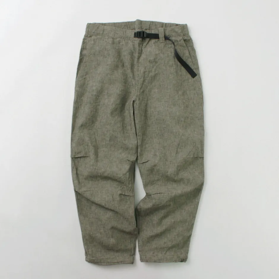 Trousers^ILL ONE EIGHTY / Heather Linen Pants greige