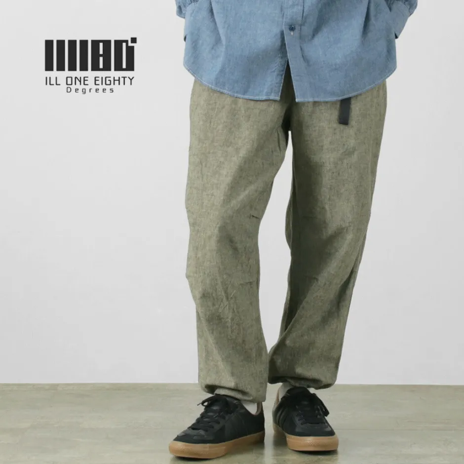 Trousers^ILL ONE EIGHTY / Heather Linen Pants greige