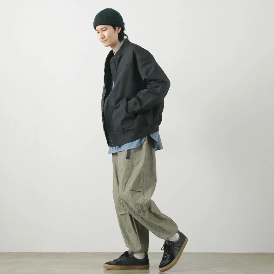 Trousers^ILL ONE EIGHTY / Heather Linen Pants greige