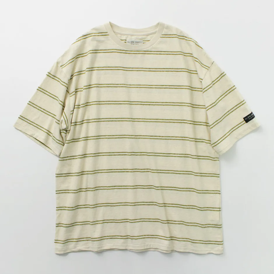 T-Shirts^ILL ONE EIGHTY / Retro stripe T-shirt