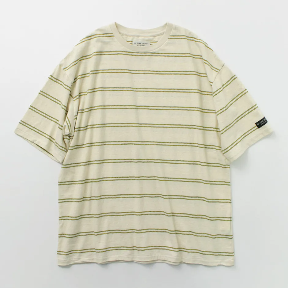 T-Shirts^ILL ONE EIGHTY / Retro stripe T-shirt