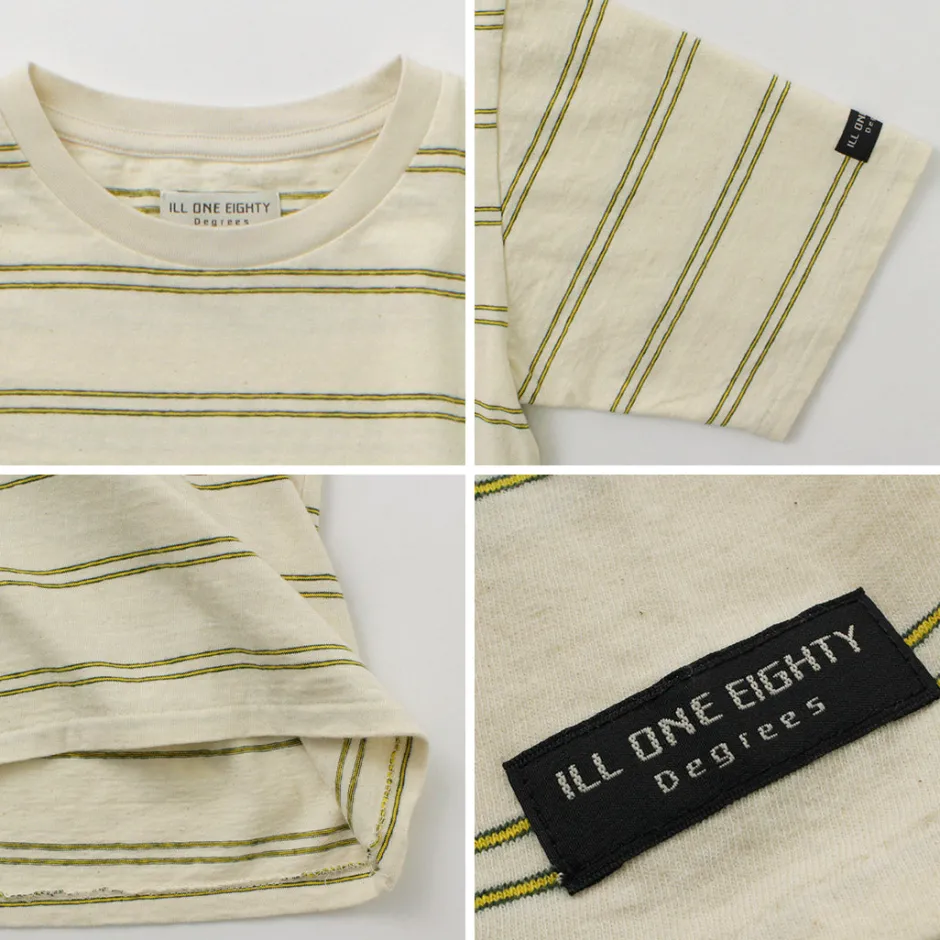 T-Shirts^ILL ONE EIGHTY / Retro stripe T-shirt