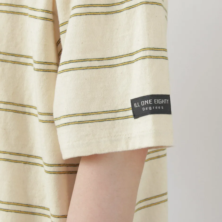T-Shirts^ILL ONE EIGHTY / Retro stripe T-shirt