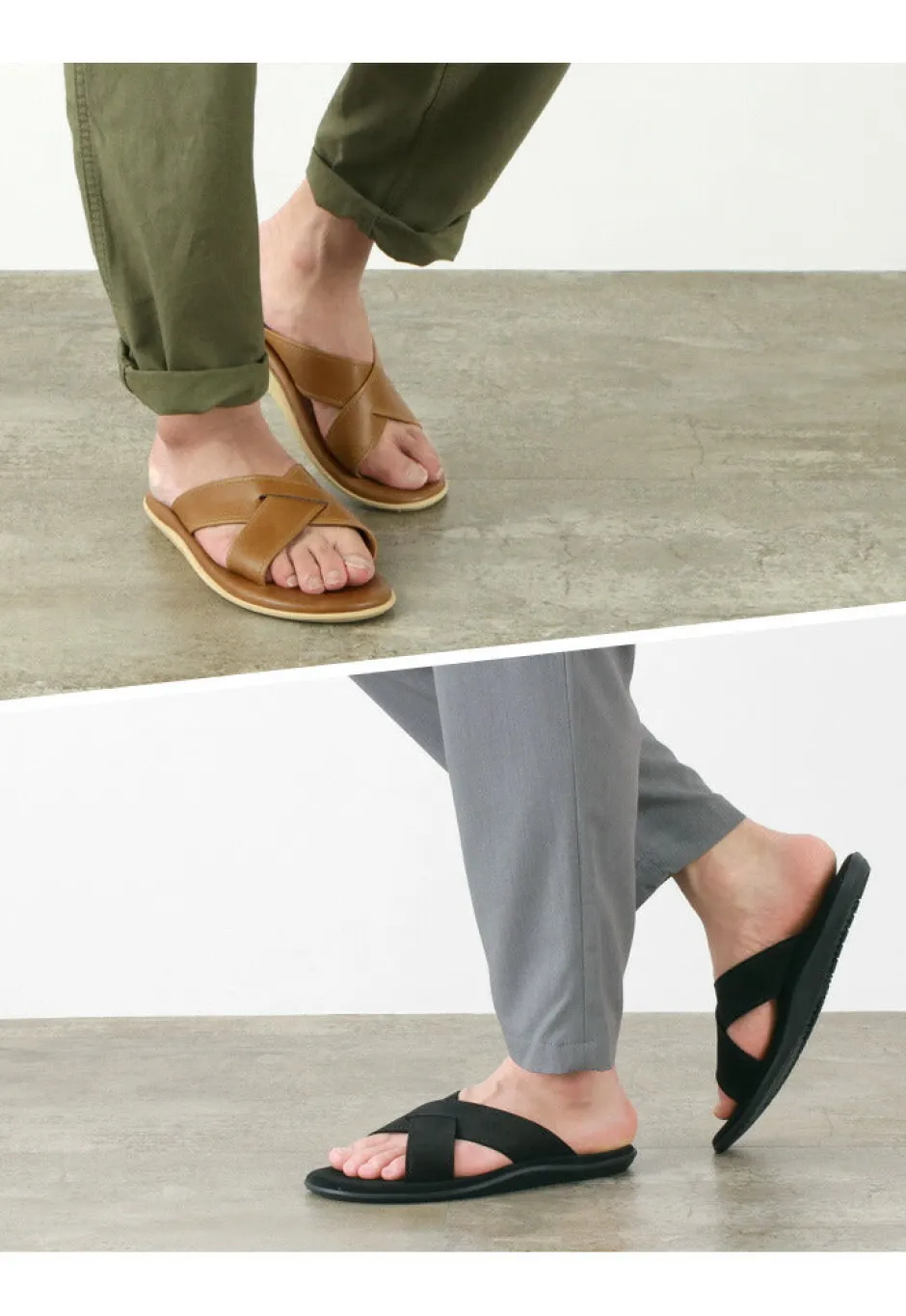 Sandals^ISLAND SLIPPER / Cross Strap Sandal