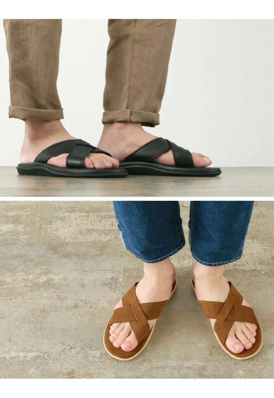 Sandals^ISLAND SLIPPER / Cross Strap Sandal