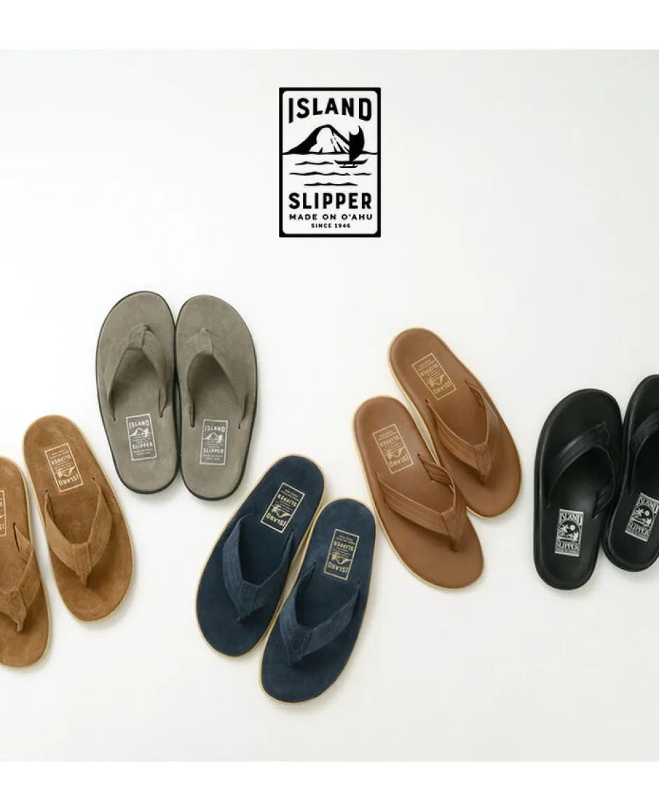 Sandals^ISLAND SLIPPER / Leather sandal