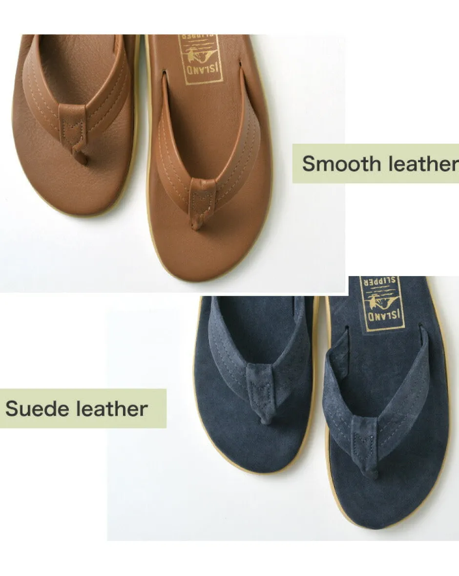 Sandals^ISLAND SLIPPER / Leather sandal