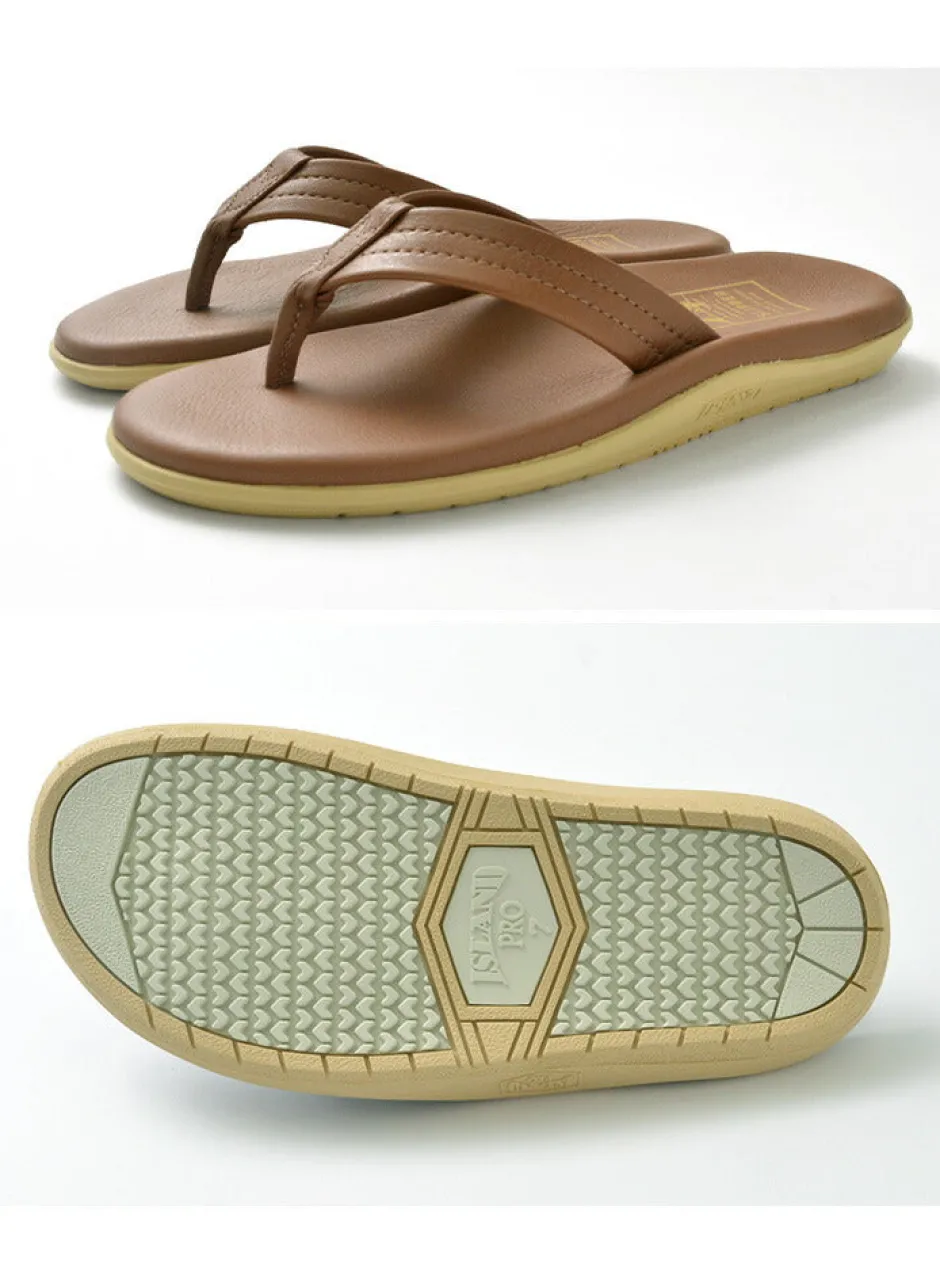 Sandals^ISLAND SLIPPER / Leather sandal