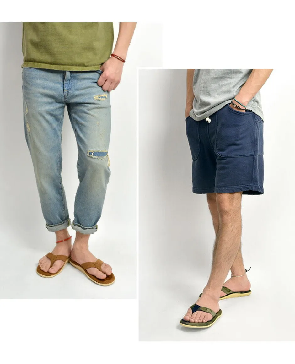 Sandals^ISLAND SLIPPER / Leather sandal