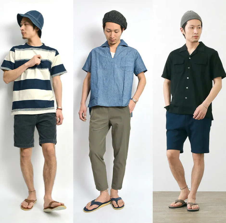 Sandals^ISLAND SLIPPER / Leather sandal