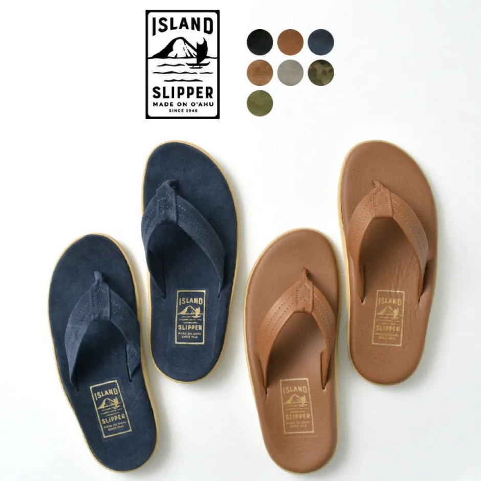 Sandals^ISLAND SLIPPER / Leather sandal