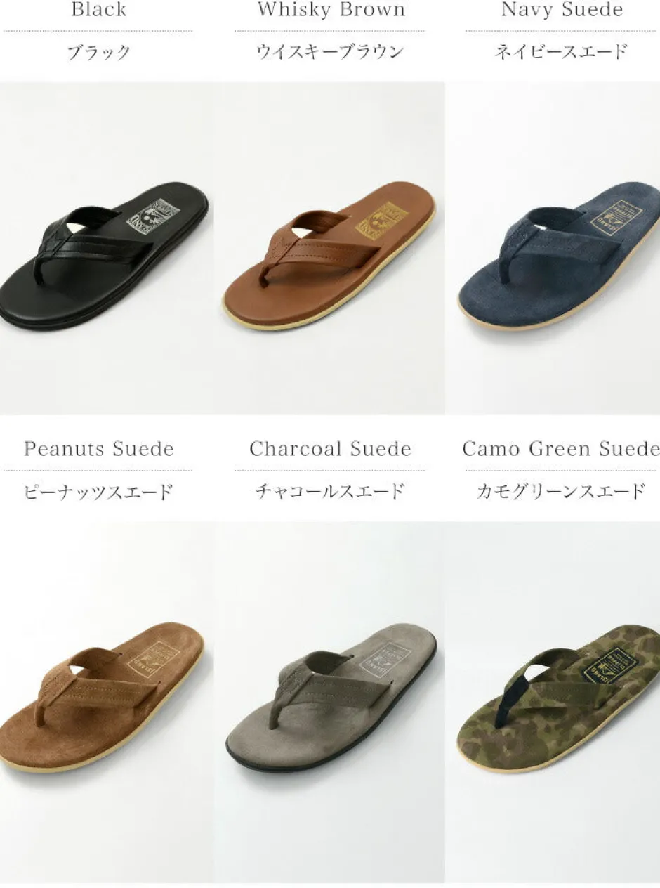 Sandals^ISLAND SLIPPER / Leather sandal
