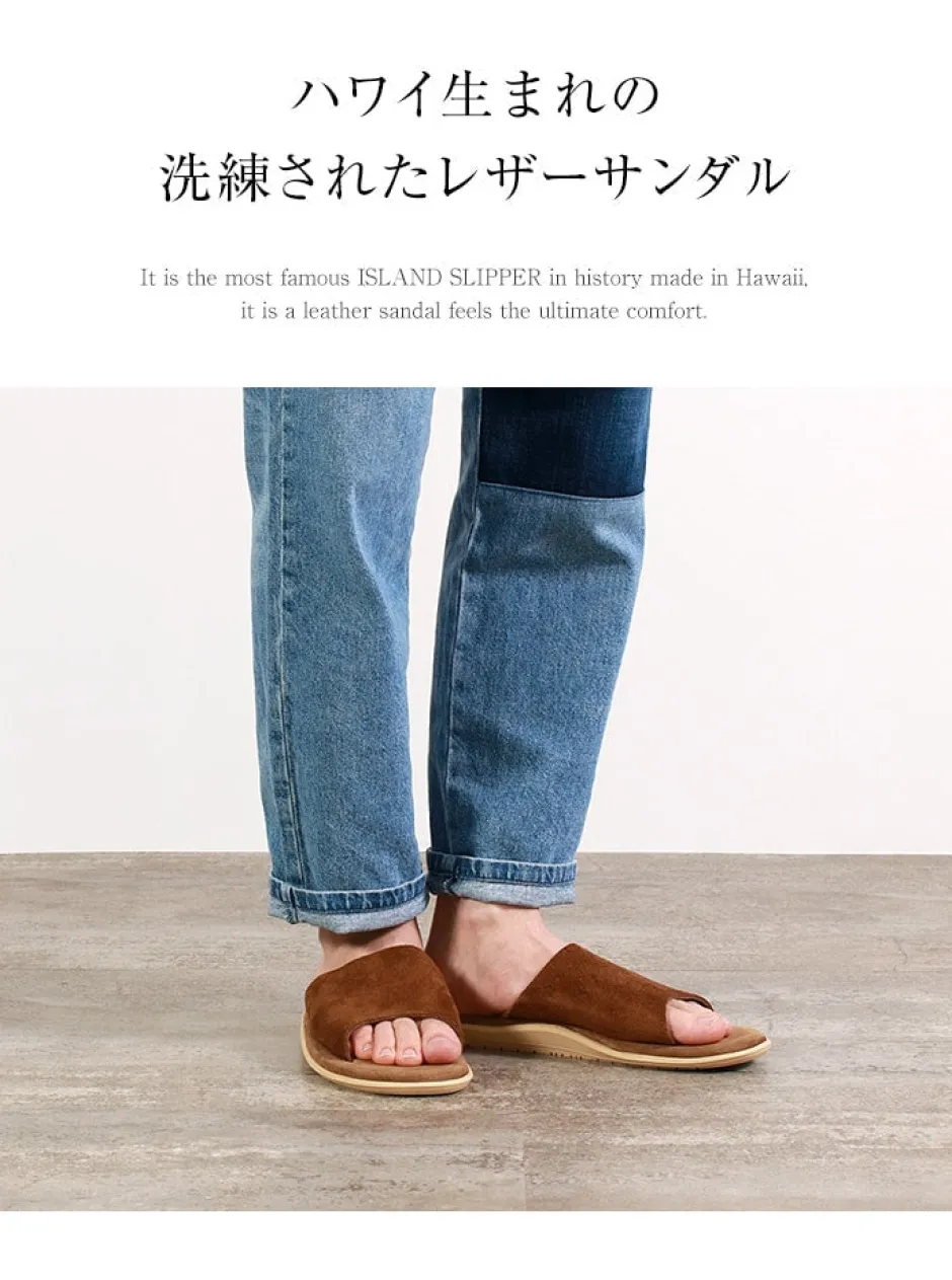 Sandals^ISLAND SLIPPER / Leather Sandals
