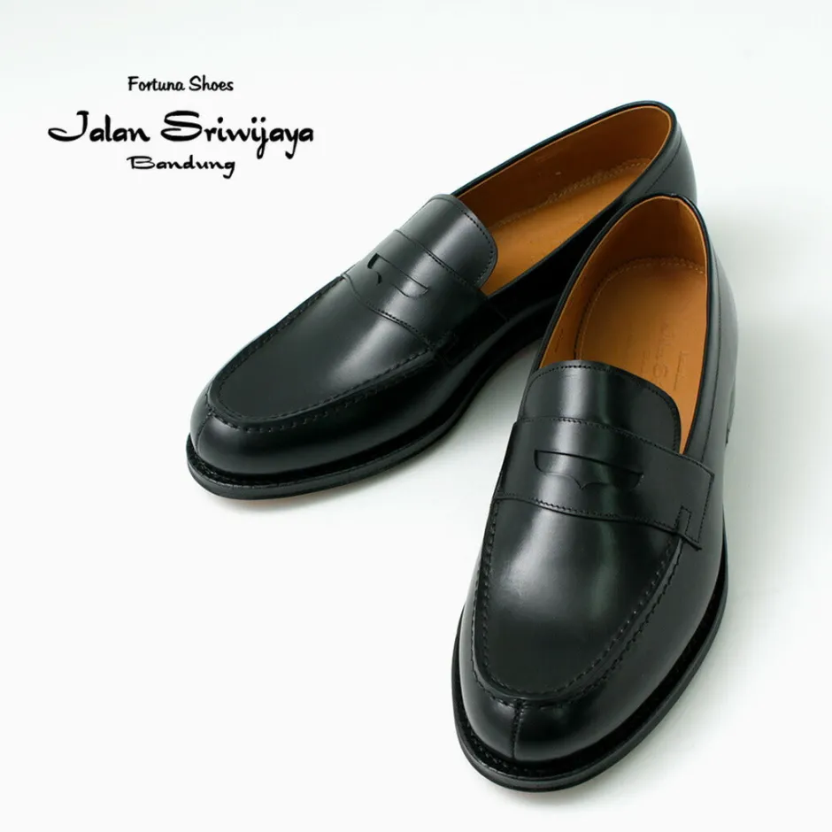 Leather Shoes & Boots^JALAN SRIWIJAYA / Garuda Coin Loafers black