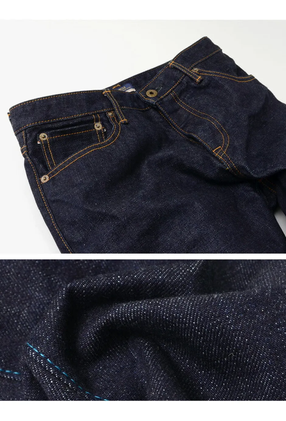 Jeans^JAPAN BLUE JEANS / J401 Circle 14.8 oz. classic straight jeans indigo