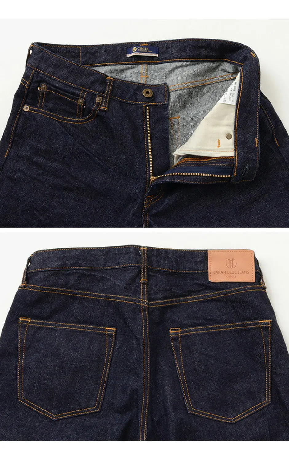 Jeans^JAPAN BLUE JEANS / J401 Circle 14.8 oz. classic straight jeans indigo