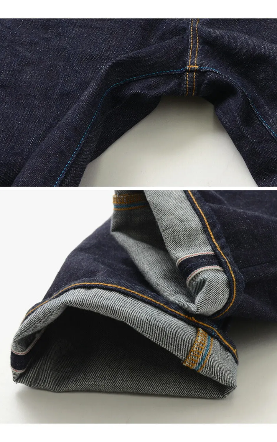 Jeans^JAPAN BLUE JEANS / J401 Circle 14.8 oz. classic straight jeans indigo