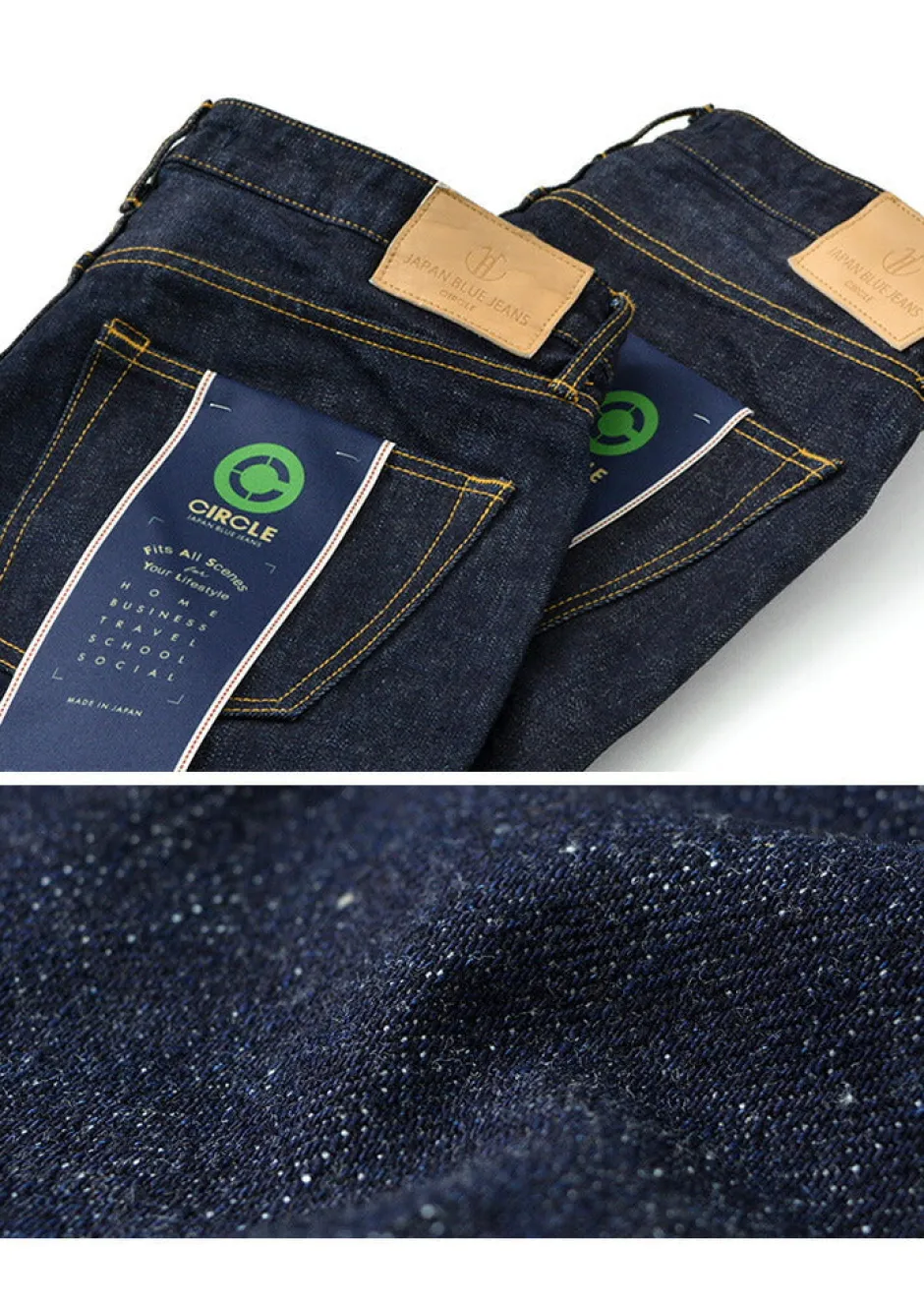 Jeans^JAPAN BLUE JEANS / J201 CIRCLE 14.8oz TAPERED indigo