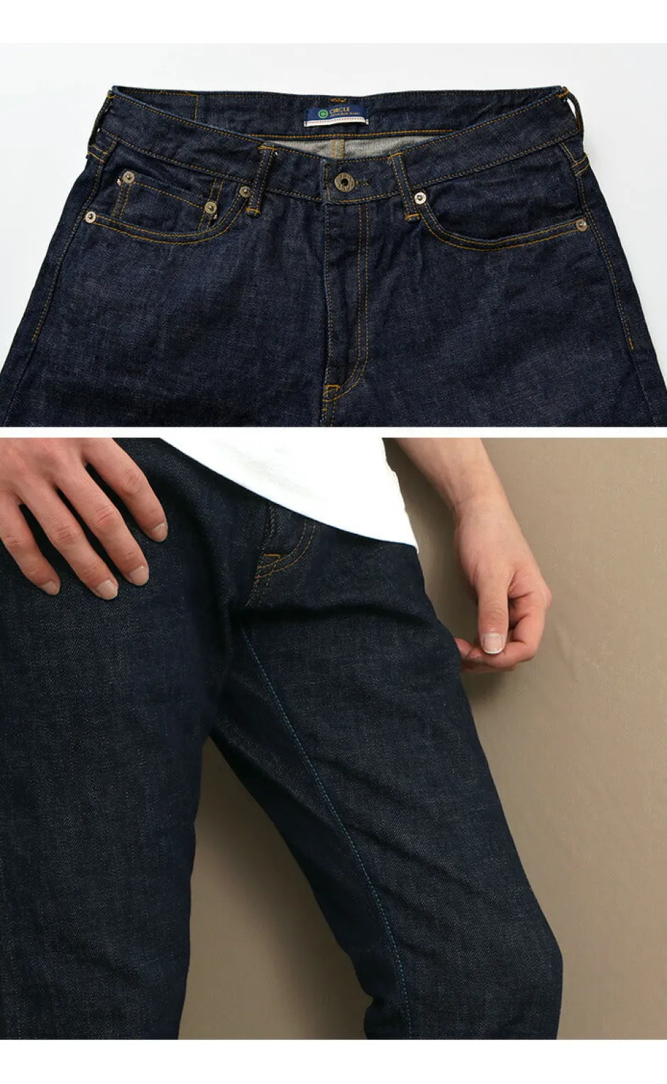 Jeans^JAPAN BLUE JEANS / J204 Circle 12.5oz tapered indigo