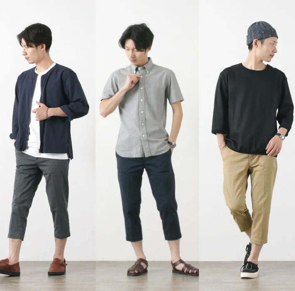 Trousers^JAPAN BLUE JEANS / Officer Cropped Trousers