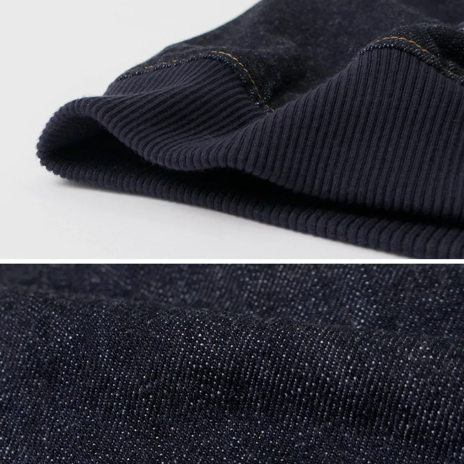 Jackets^JAPAN BLUE JEANS / 13.5oz Crunch Denim Bomber Jacket indigo