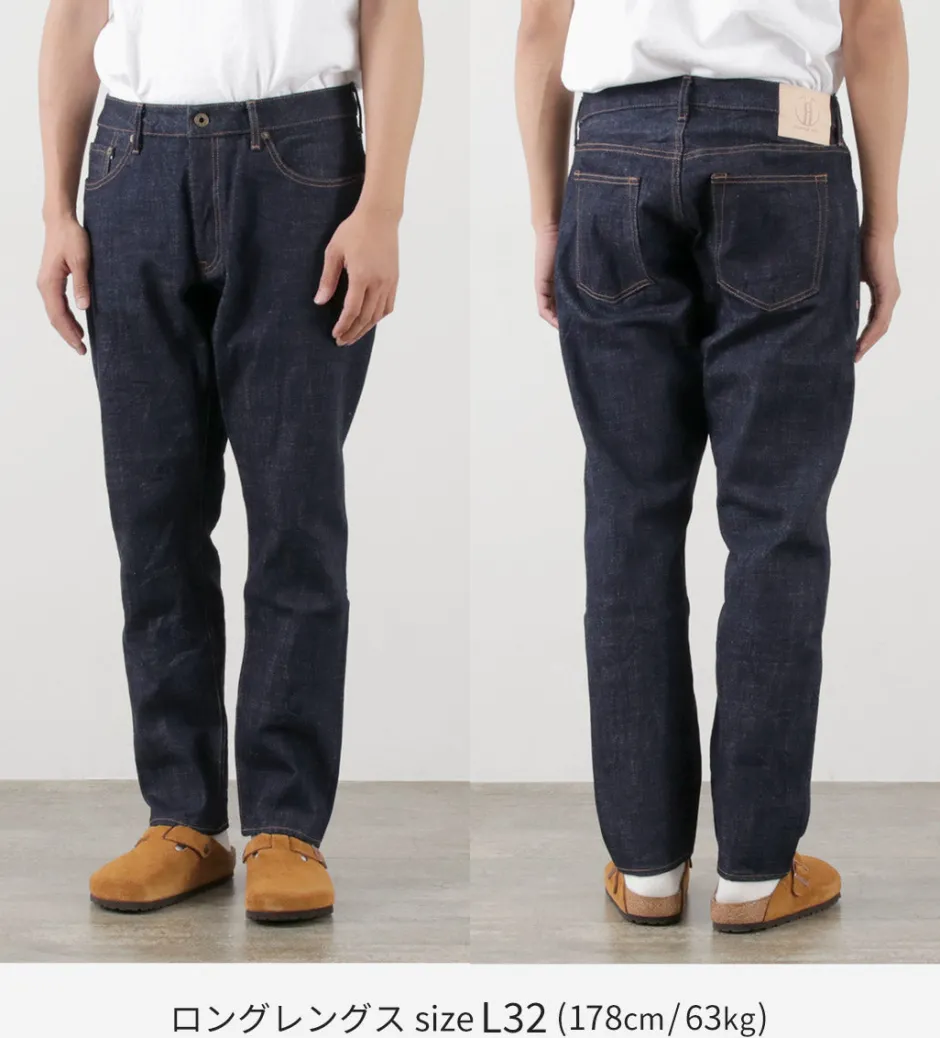Jeans^JAPAN BLUE JEANS / 16oz Monster Denim Semi-Wide Tapered 5P dark-indigo