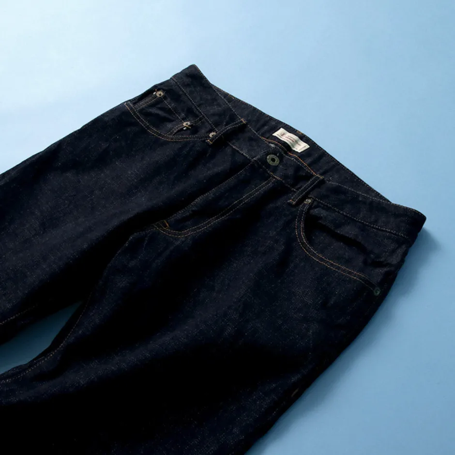 Jeans^JAPAN BLUE JEANS / 16oz Monster Denim Semi-Wide Tapered 5P dark-indigo