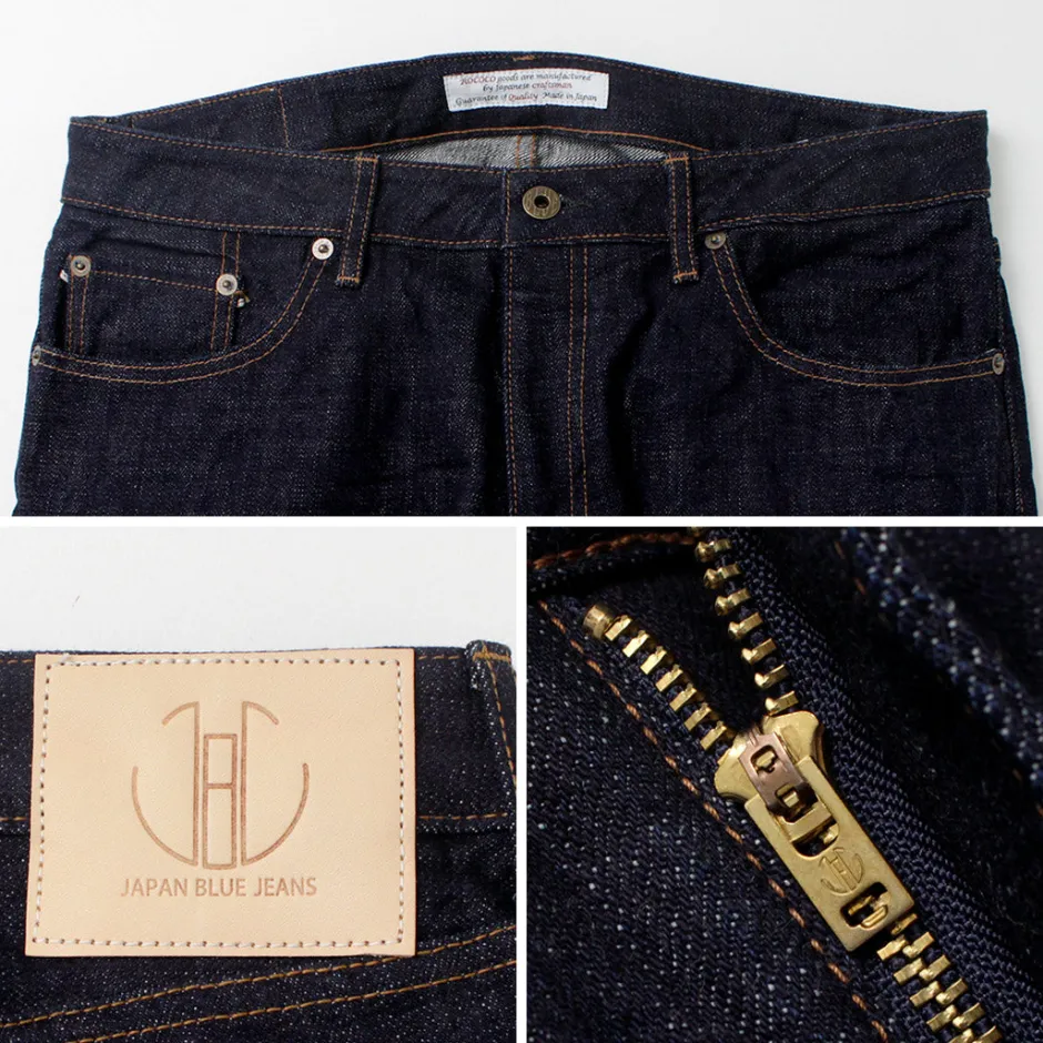 Jeans^JAPAN BLUE JEANS / 16oz Monster Denim Semi-Wide Tapered 5P dark-indigo