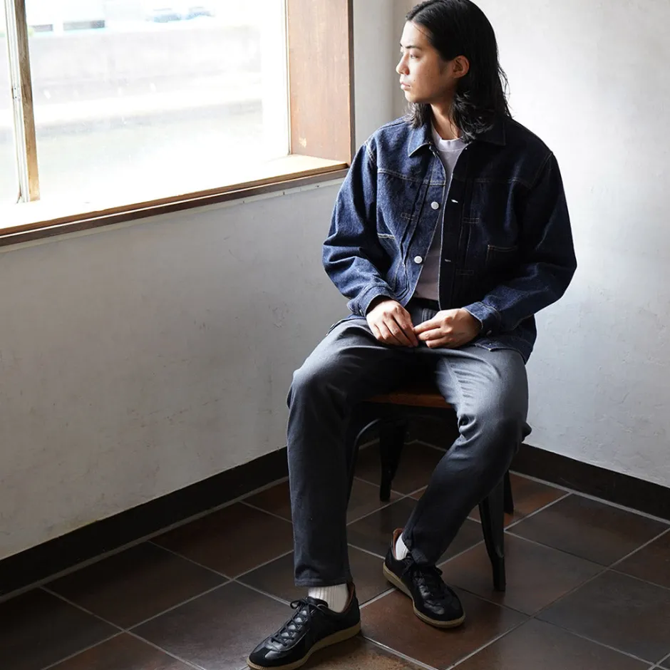 Jeans^JAPAN BLUE JEANS / Prep 12oz Selvage Greck Jeans gray