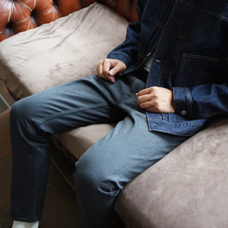 Jeans^JAPAN BLUE JEANS / Prep 12oz Selvage Greck Jeans gray