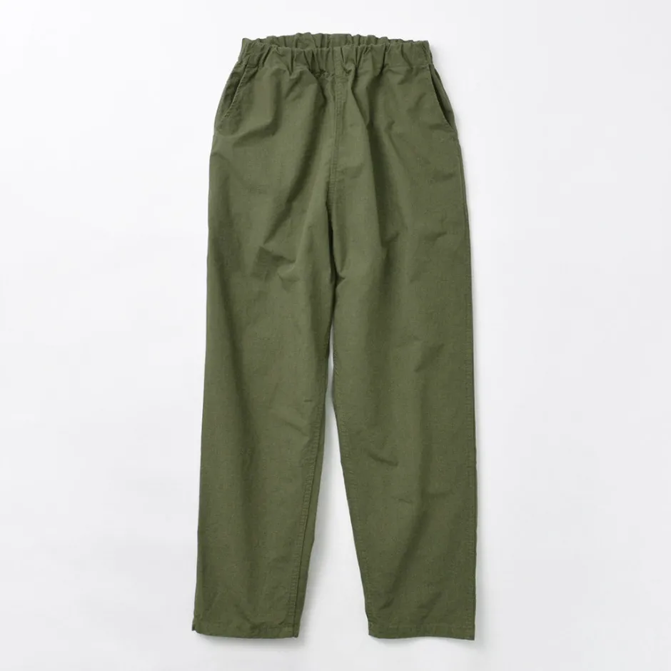 Work Pants & Chinos^JAPAN BLUE JEANS / Ripstop garment dye relaxed trousers