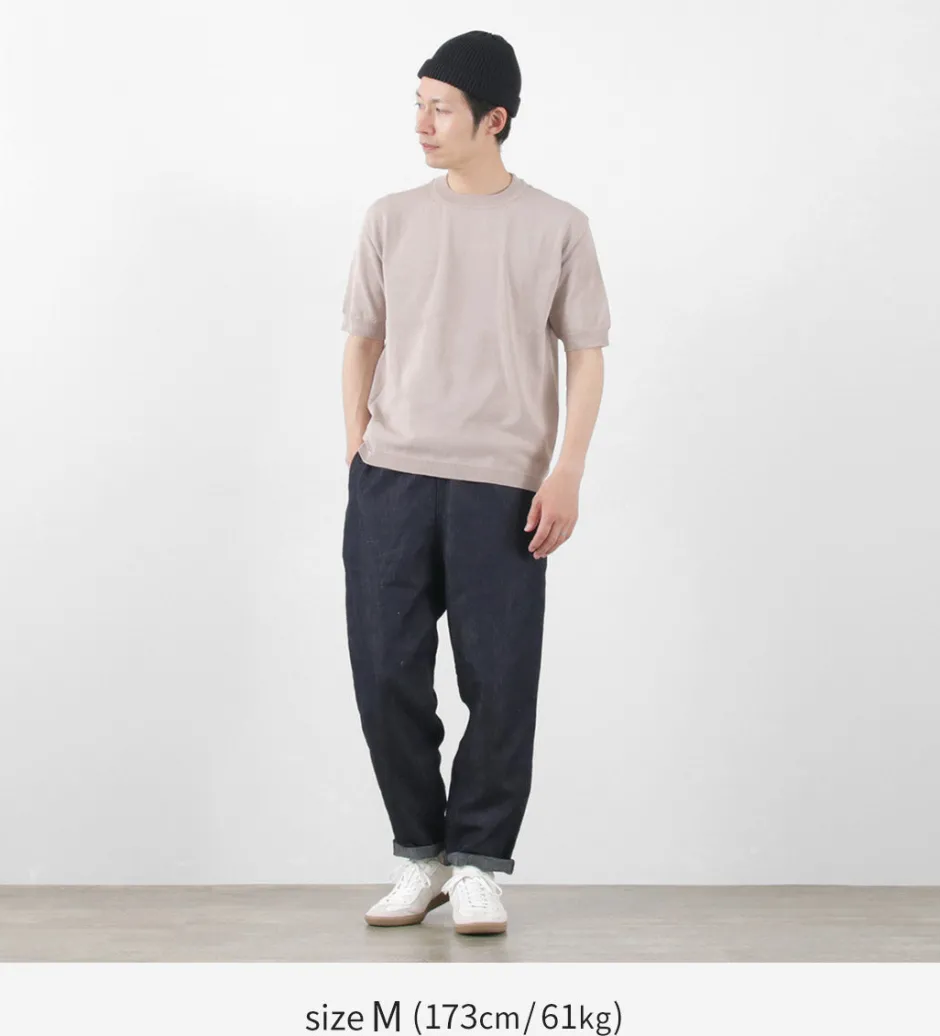 Jeans^JAPAN BLUE JEANS / RJB7590 Cotton Linen Denim Easy Pants indigo