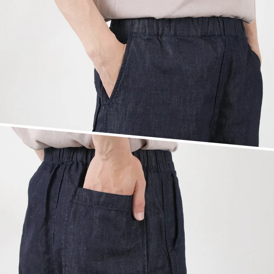 Jeans^JAPAN BLUE JEANS / RJB7590 Cotton Linen Denim Easy Pants indigo