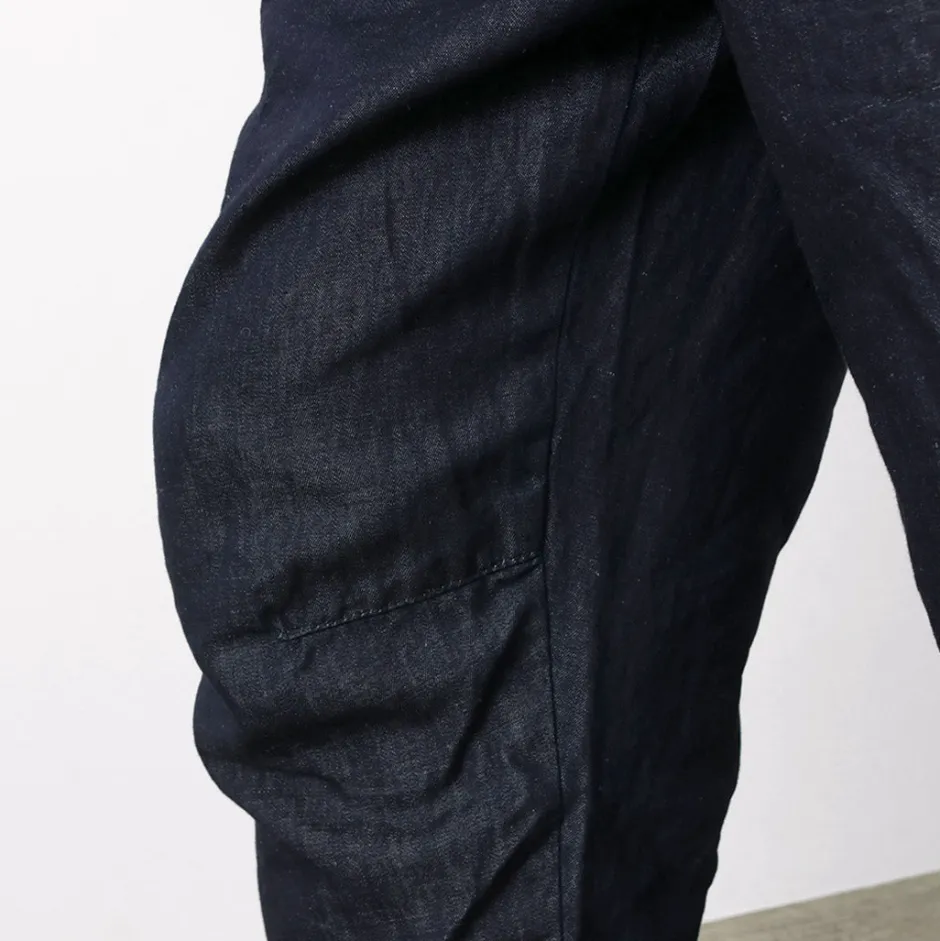 Jeans^JAPAN BLUE JEANS / RJB7570 Cotton Linen Denim Knicker Trousers indigo