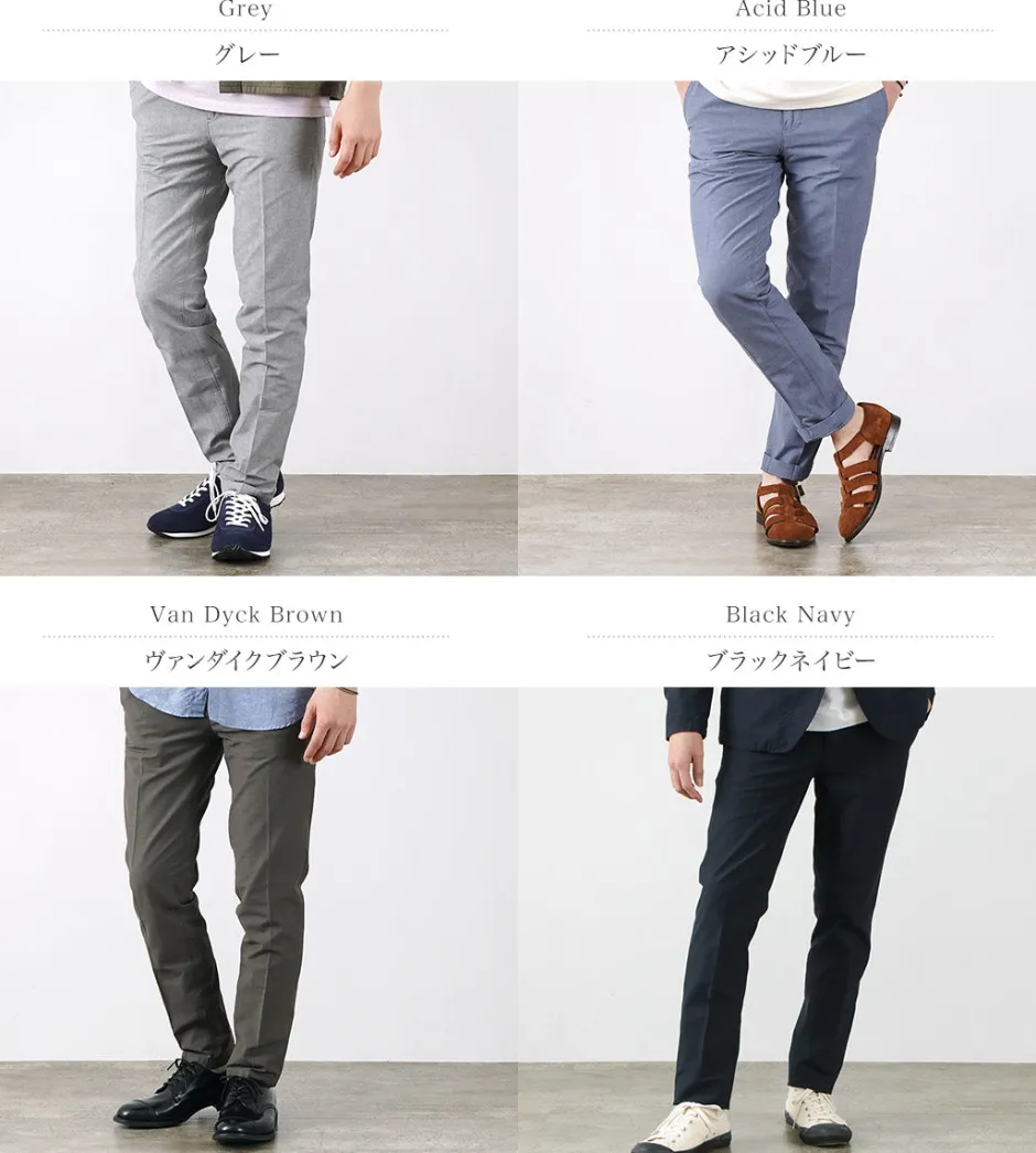 Trousers^JAPAN BLUE JEANS / RJB4670 Neo Breezy Officer Tapered Trousers