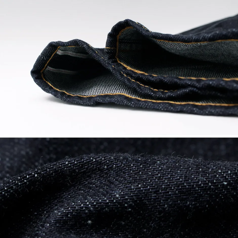 Jeans^JAPAN BLUE JEANS / RJB6171 12oz selvedge wide tapered trousers indigo